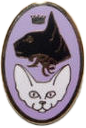 Lilac Pin Badge