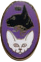 Purple Pin Badge